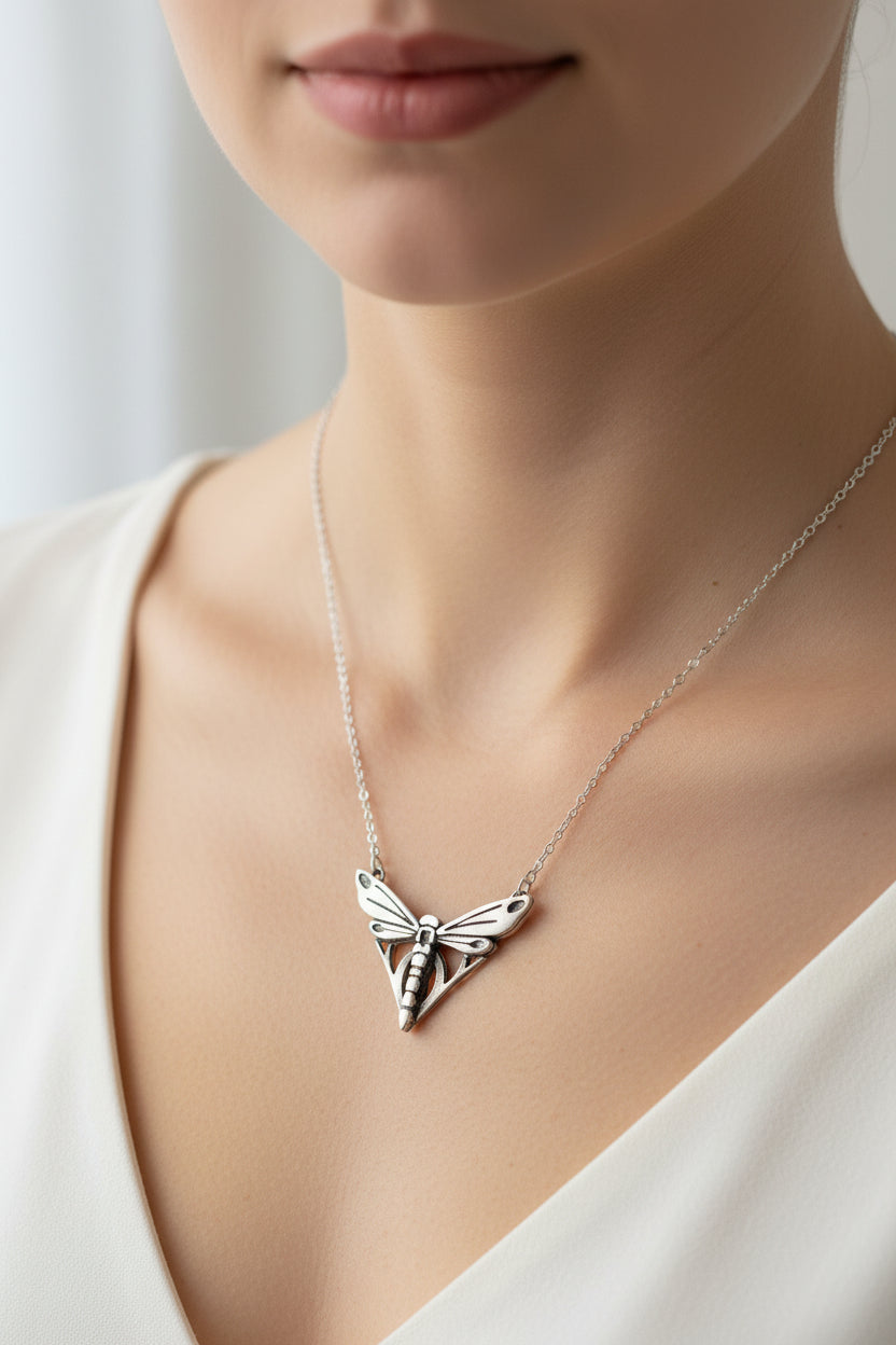 Riverdream Dragonfly Necklace - Handmade in Scotland