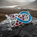 Book of Kells Celtic Bird Brooch