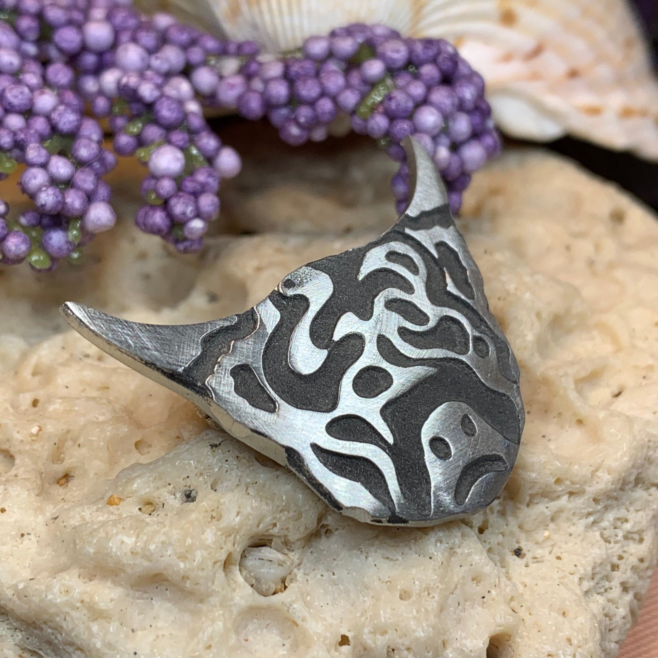 Highland Cow Scatter Pin - Handmade in Scotland