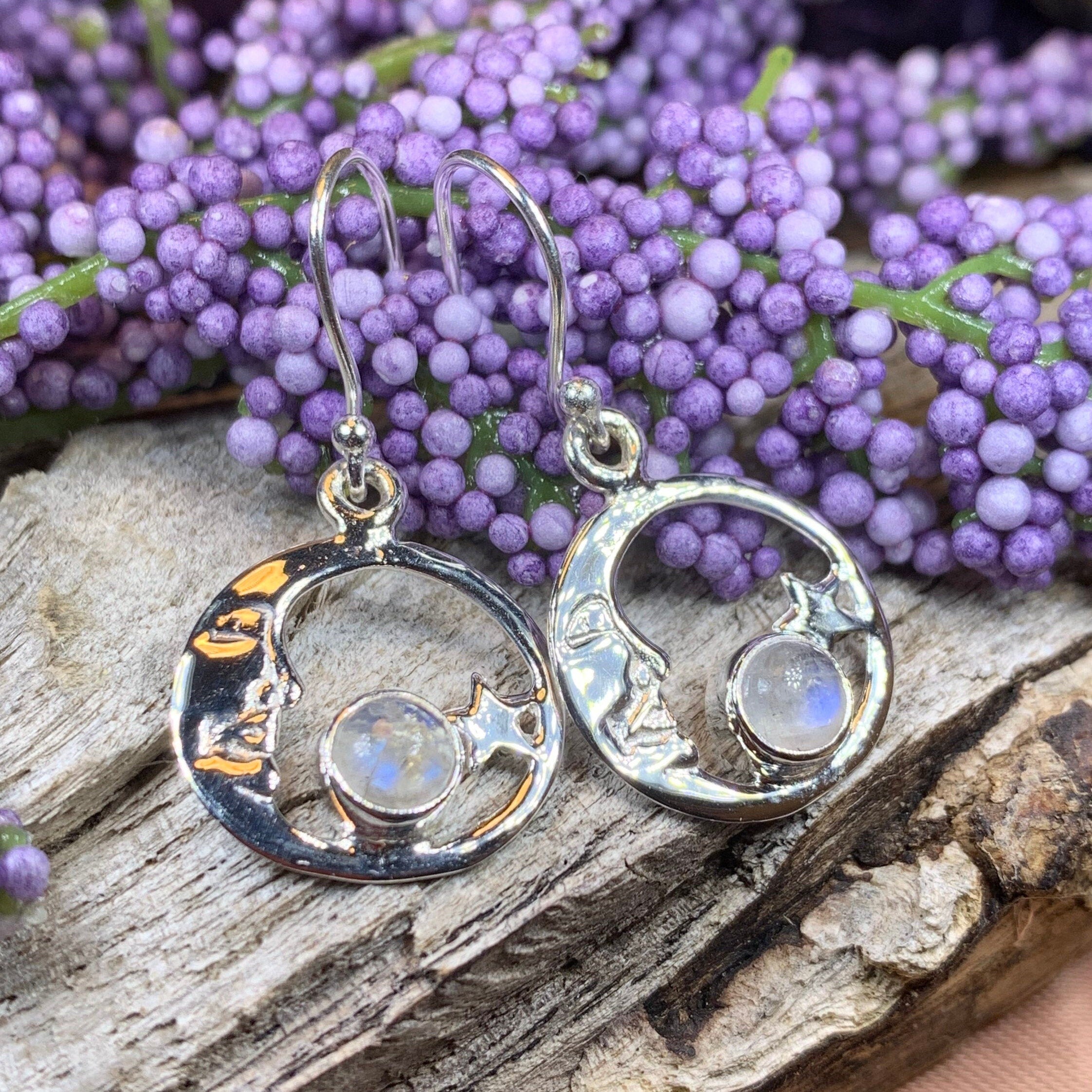Serenade Crescent Moon Earrings