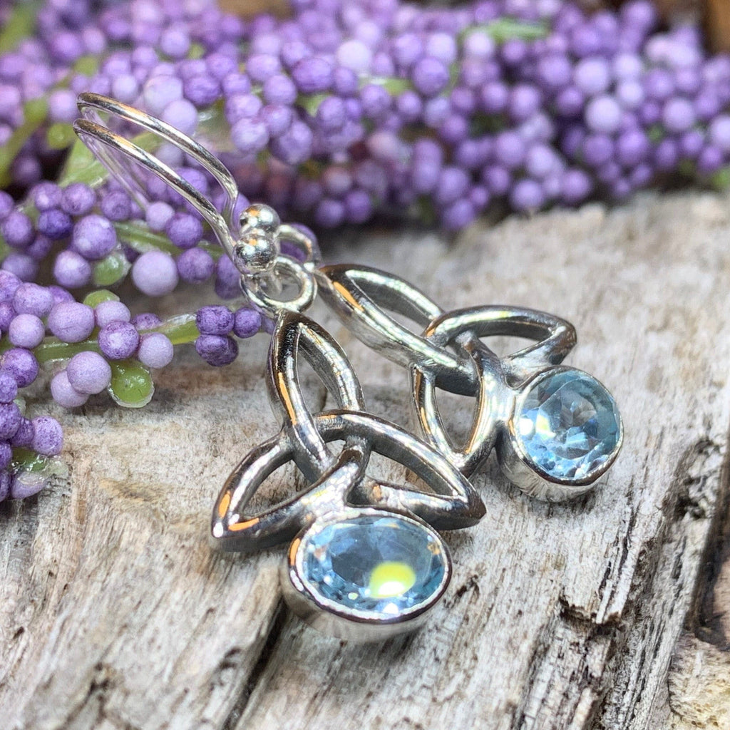 Jayden Celtic Trinity Knot Earrings