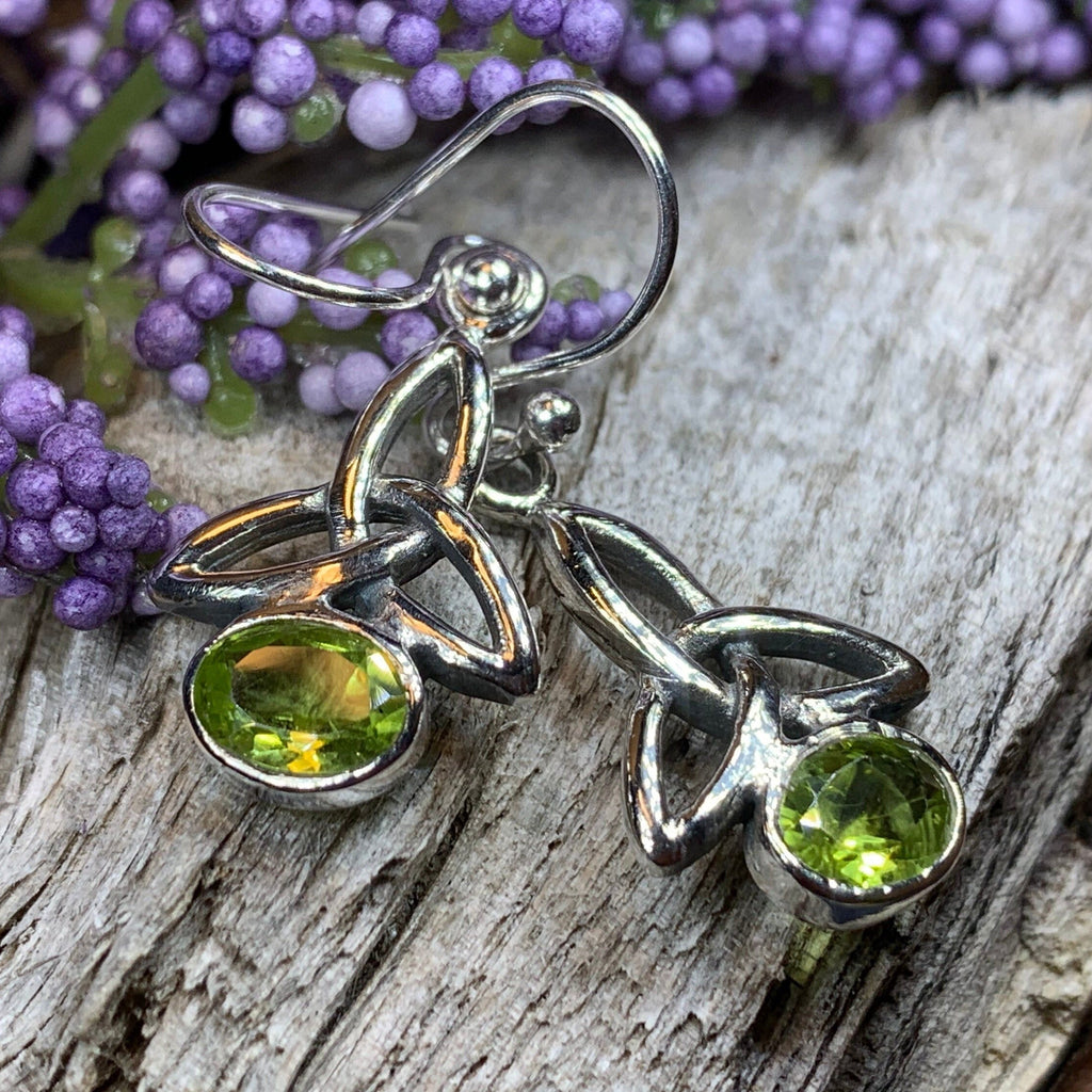 Jayden Celtic Trinity Knot Earrings