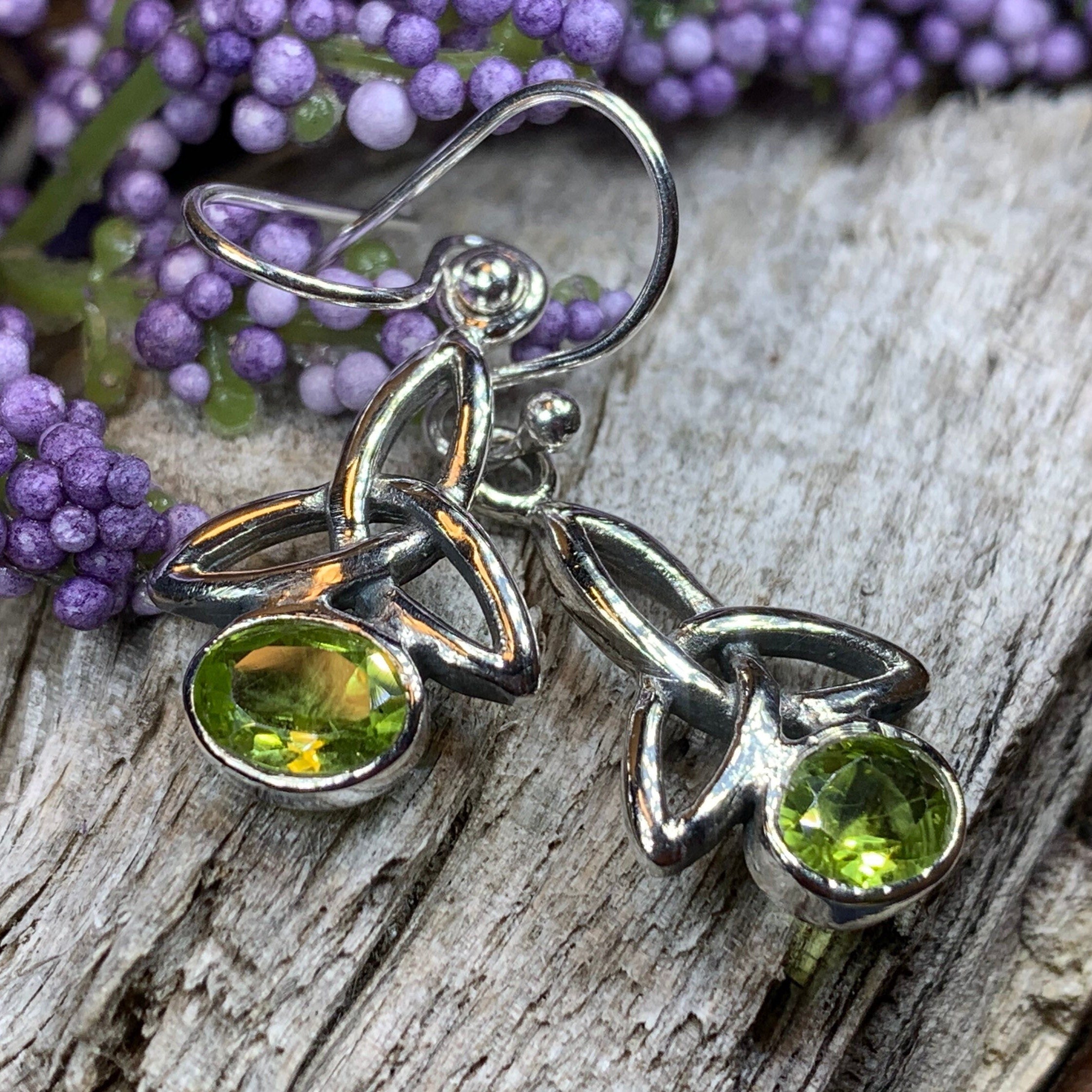 Jayden Celtic Trinity Knot Earrings