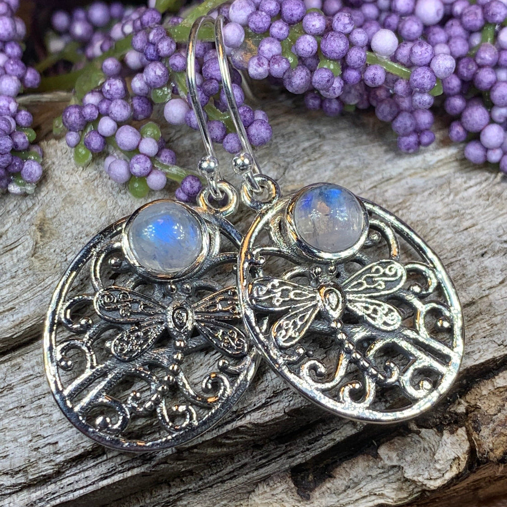 Forest Glen Dragonfly Earrings