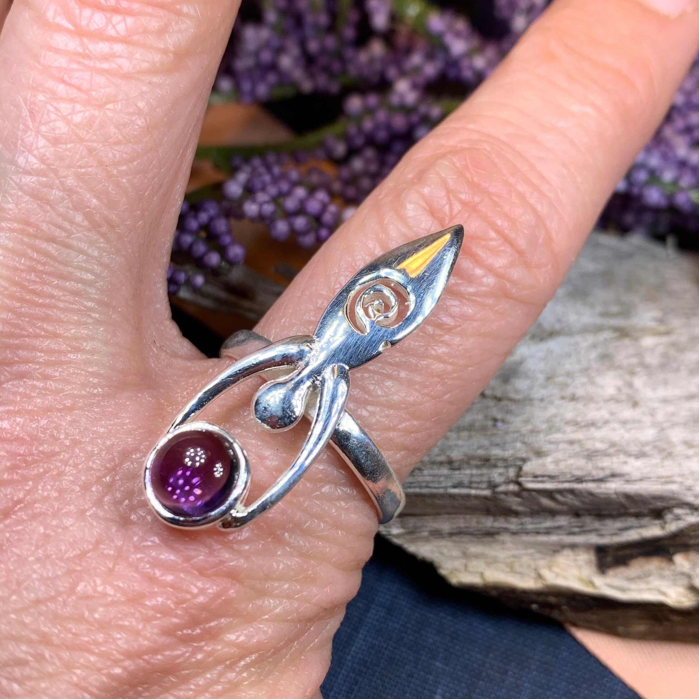 Celtic Danu Goddess Ring