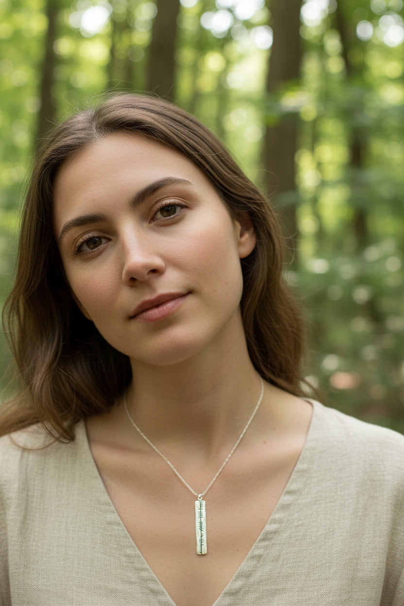 Irish Friendship Ogham Necklace - Made in Ireland