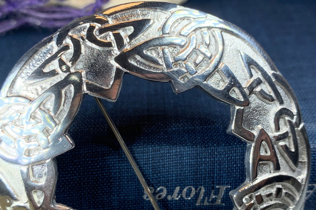 Glen Allachie Celtic Brooch - Handmade in Scotland