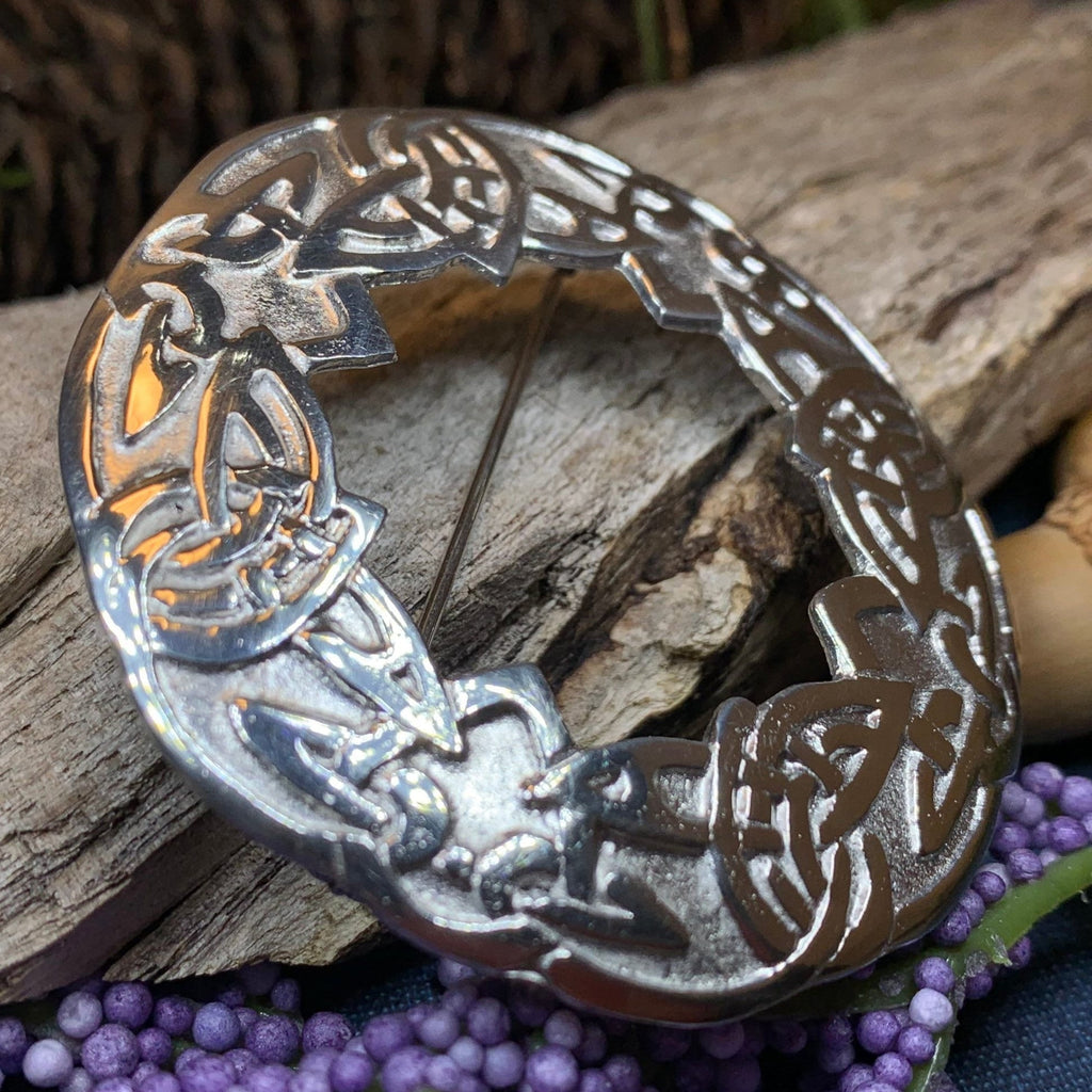 Glen Allachie Celtic Brooch - Handmade in Scotland