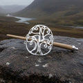 Elina Tree of Life Hair Slide - Handmade in Ireland
