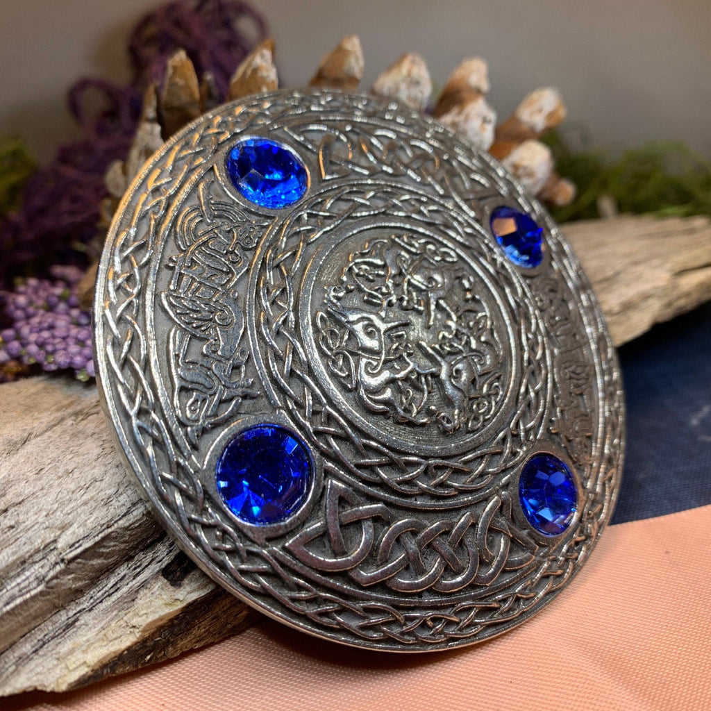 Brodie Celtic Horse Brooch - Handmade in Scotland