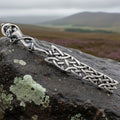 Celtic Wolf Kilt Pin - Handmade in Scotland