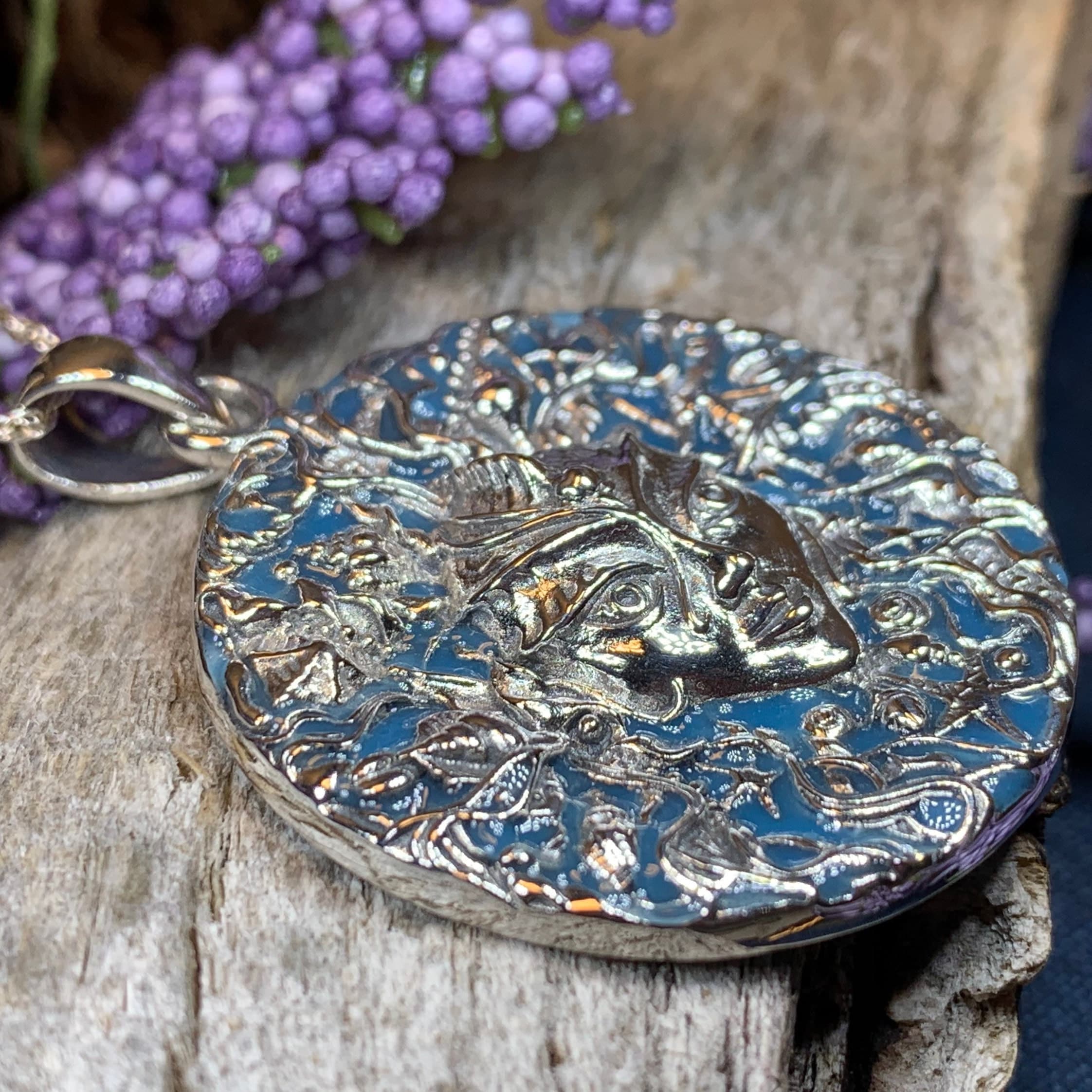 Halia Sea Goddess Necklace in Sterling Silver