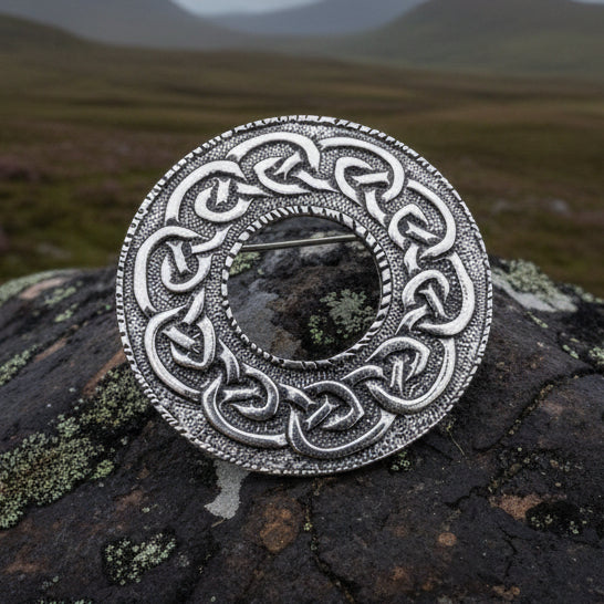 Orla Celtic Brooch - Handmade in Scotland