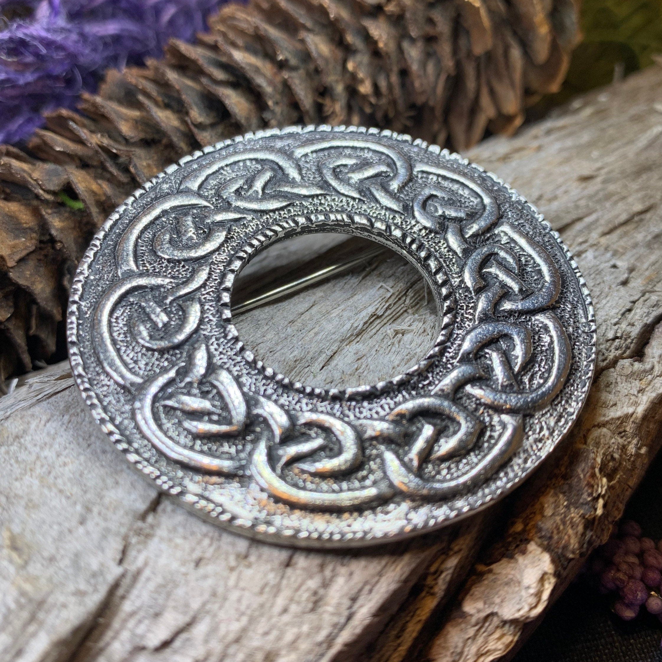 Orla Celtic Brooch - Handmade in Scotland