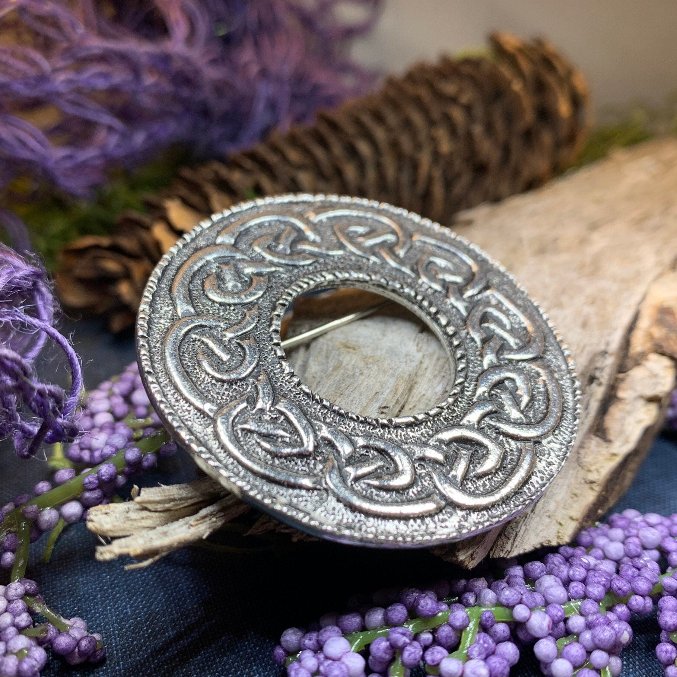 Orla Celtic Brooch - Handmade in Scotland