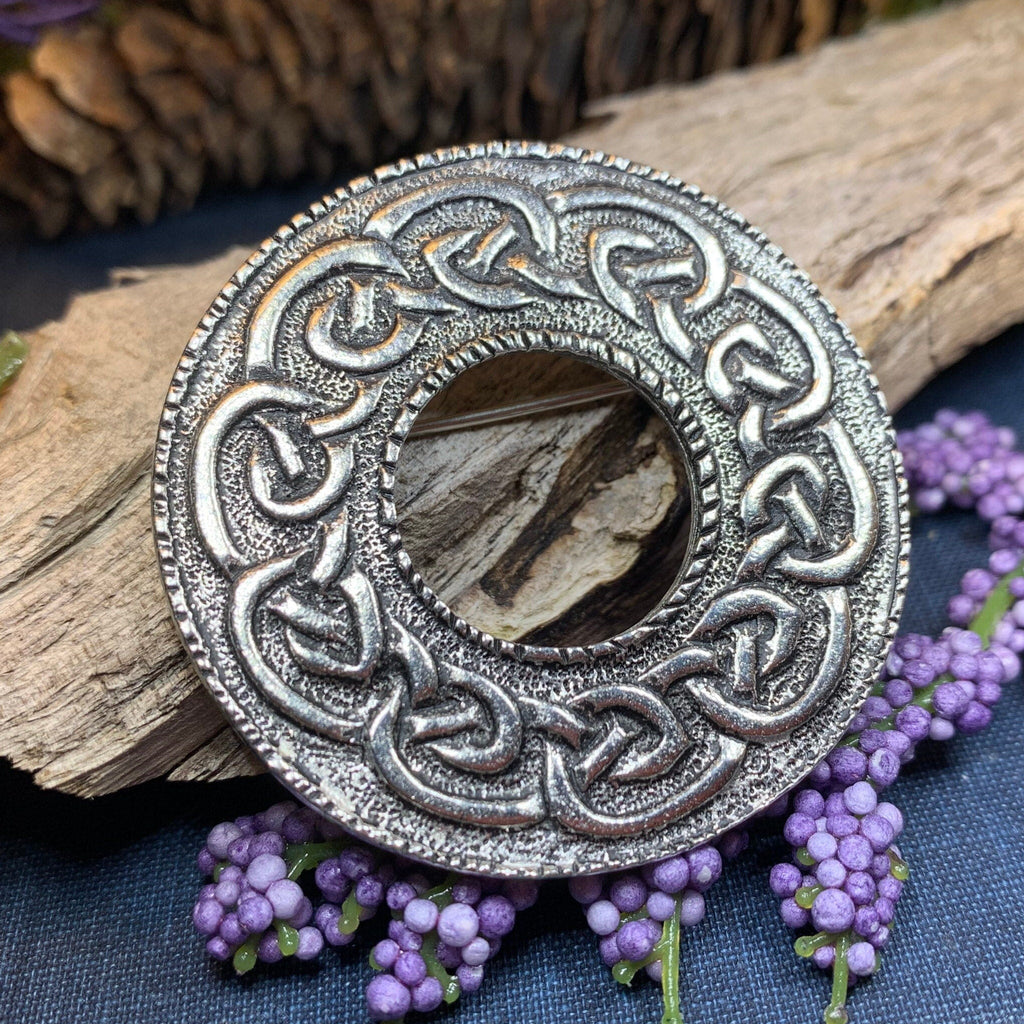Orla Celtic Brooch - Handmade in Scotland