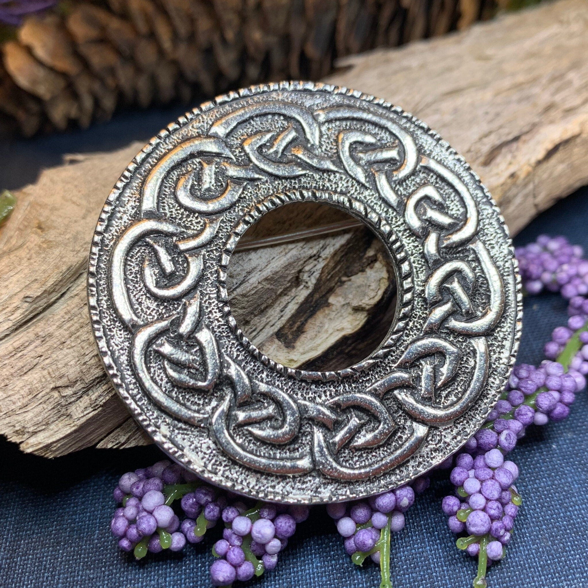 Orla Celtic Brooch - Handmade in Scotland
