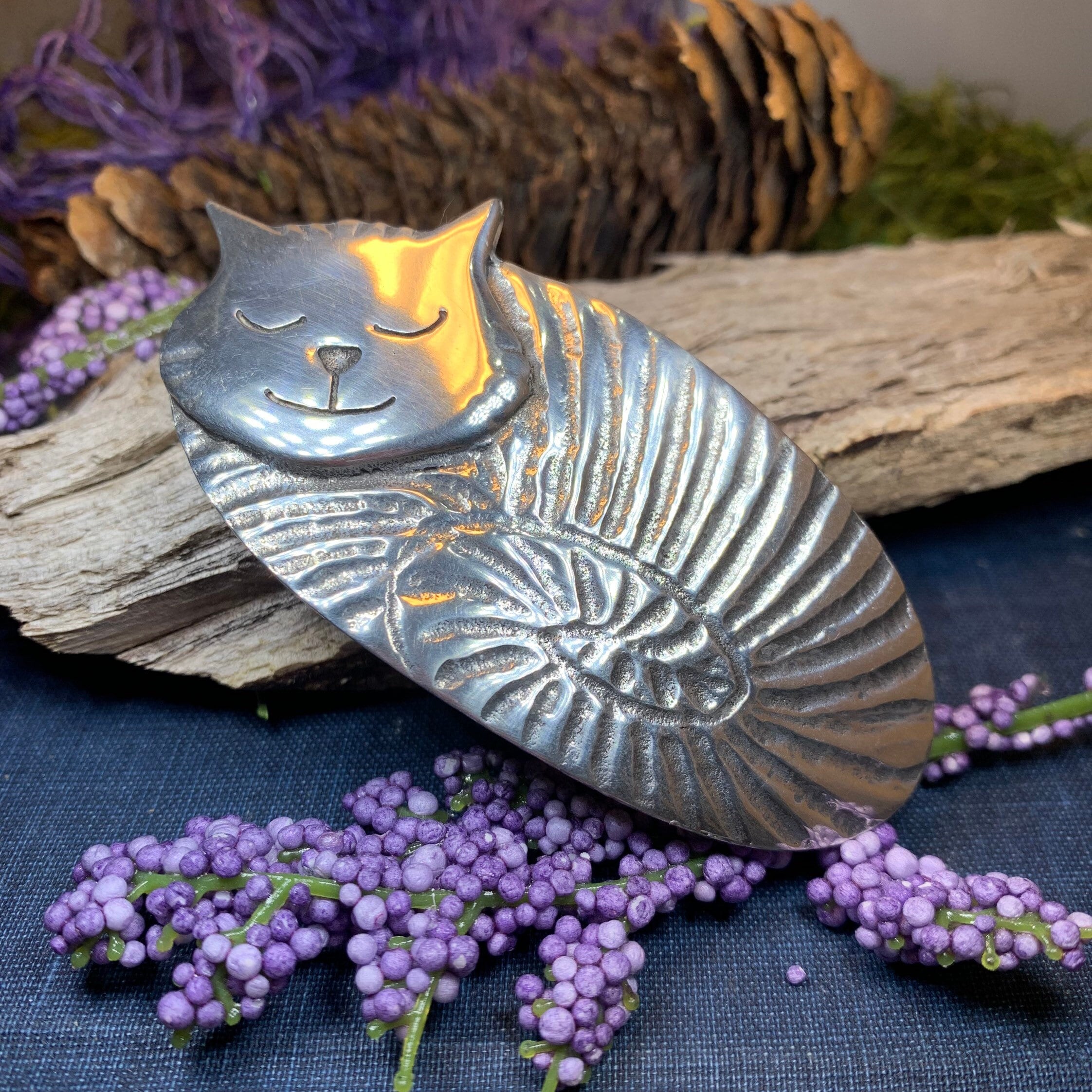 Cat Nap Cat Hair Clip for Women