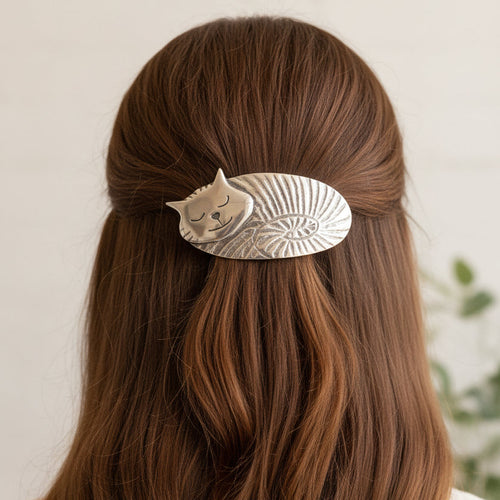Cat Nap Cat Hair Clip for Women