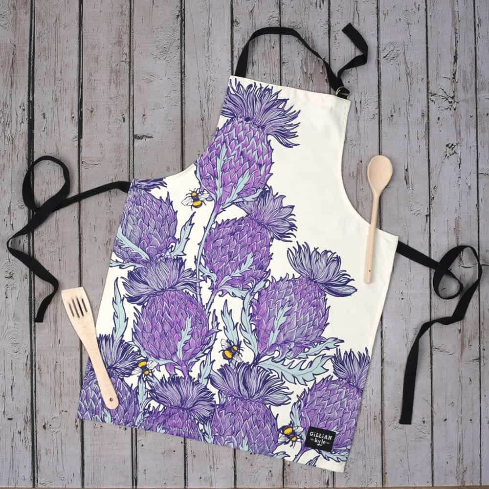 Highland Thistle Apron