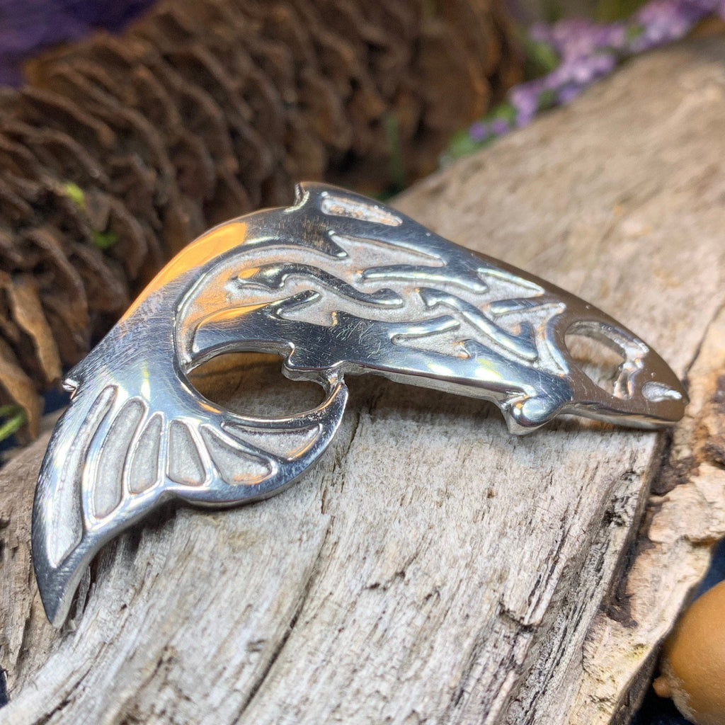 Salmon of Knowledge Celtic Brooch