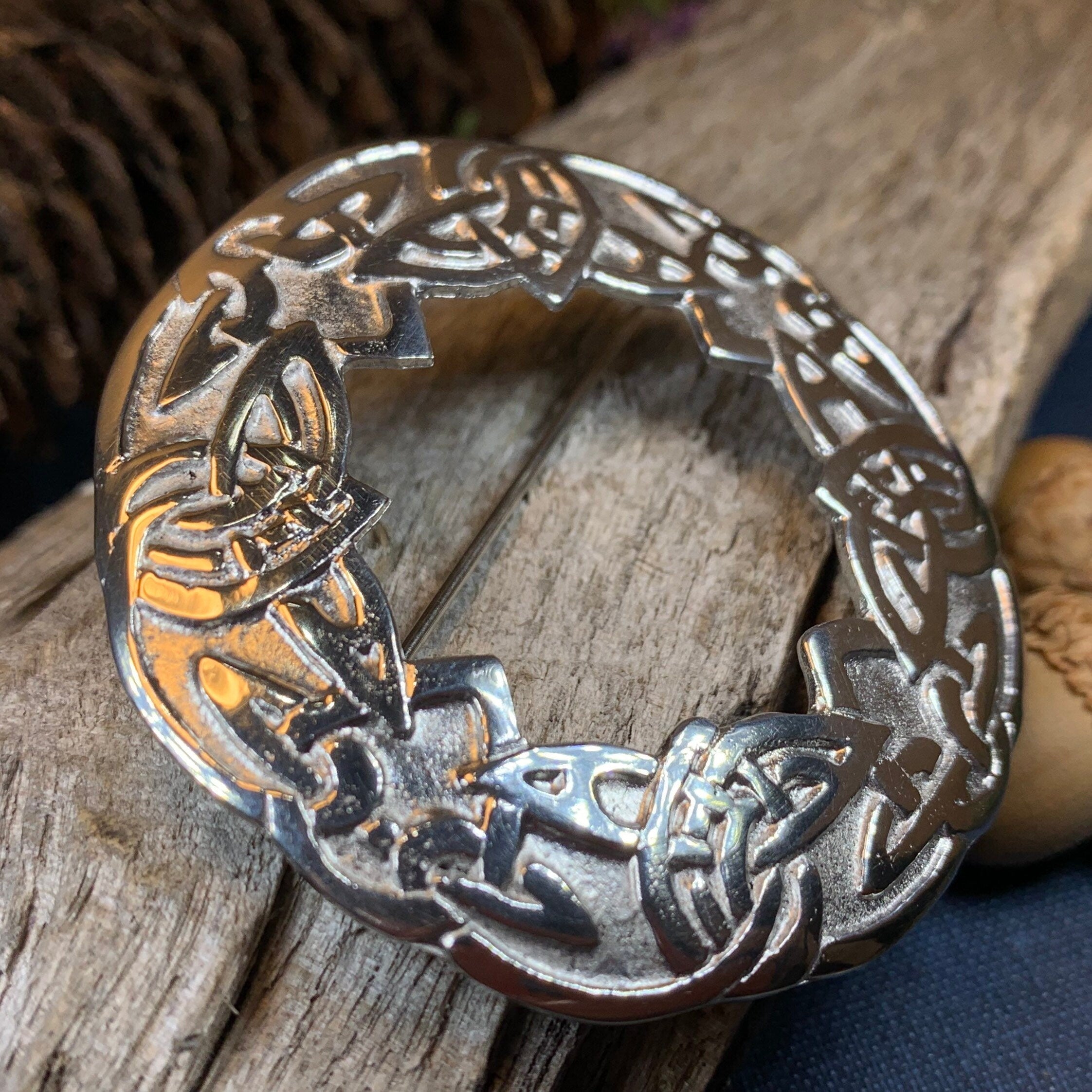 Glen Allachie Celtic Brooch - Handmade in Scotland