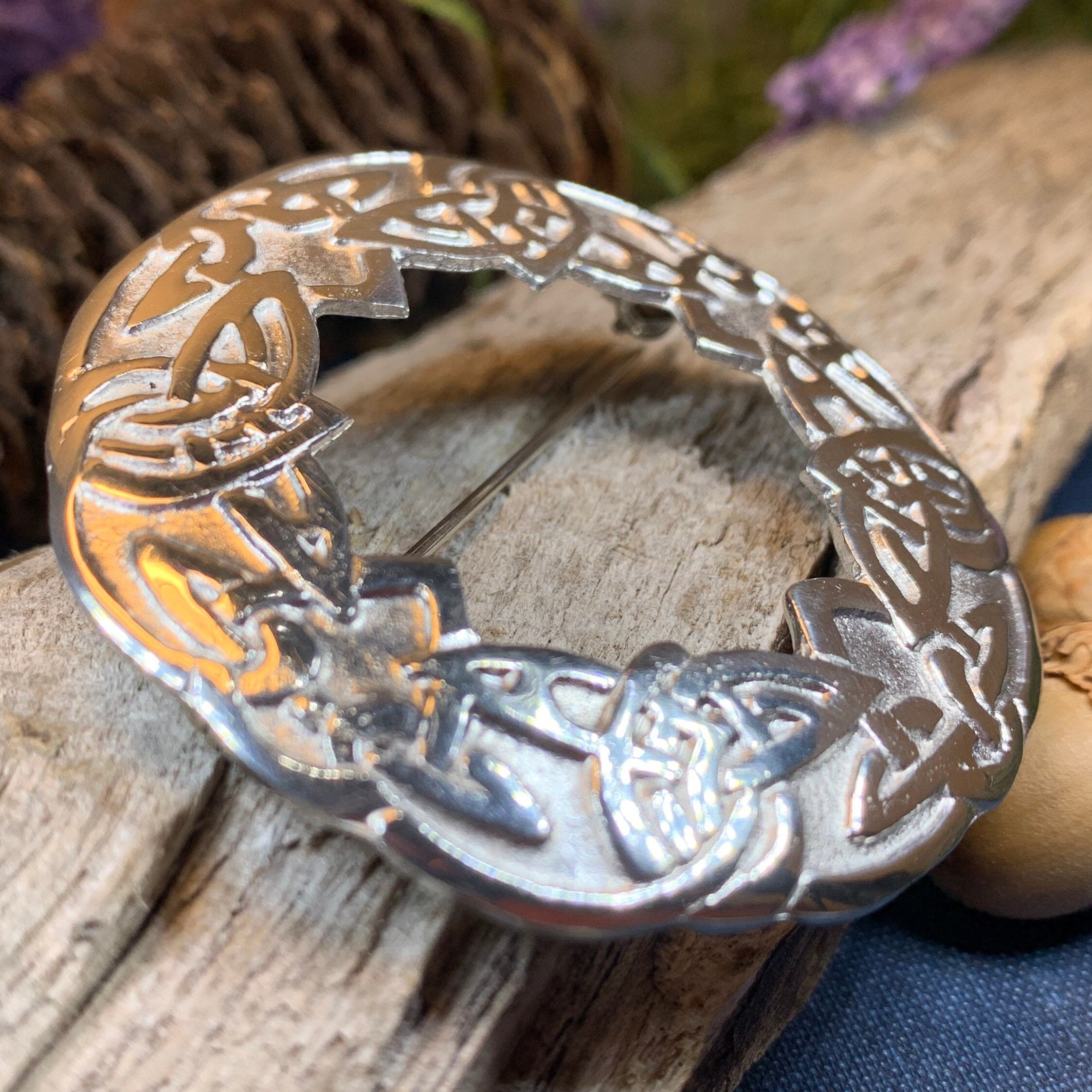 Glen Allachie Celtic Brooch - Handmade in Scotland