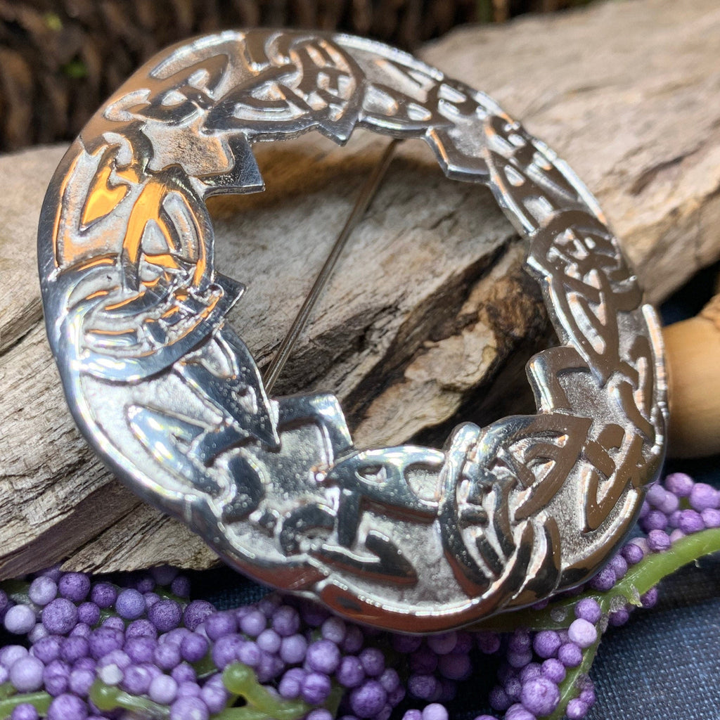 Glen Allachie Celtic Brooch - Handmade in Scotland