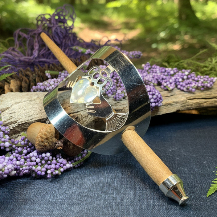 Pewter Claddagh Hair Slide - Handmade in Ireland