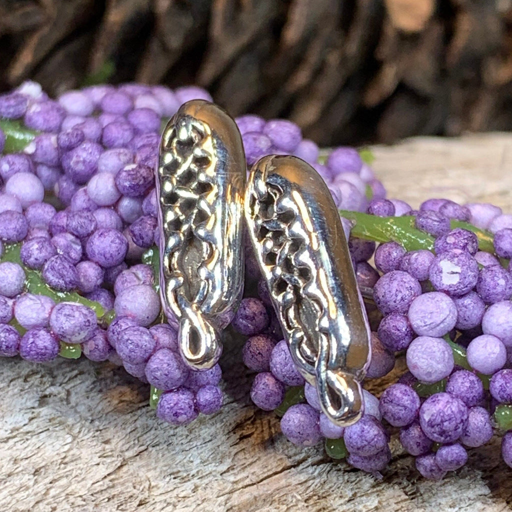 Irish Dance Shoe Post Earrings in Sterling Silver
