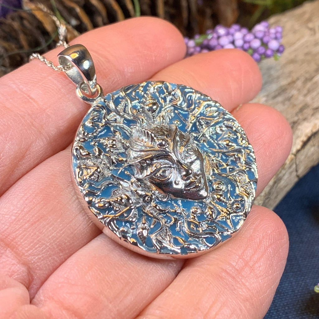 Halia Sea Goddess Necklace in Sterling Silver