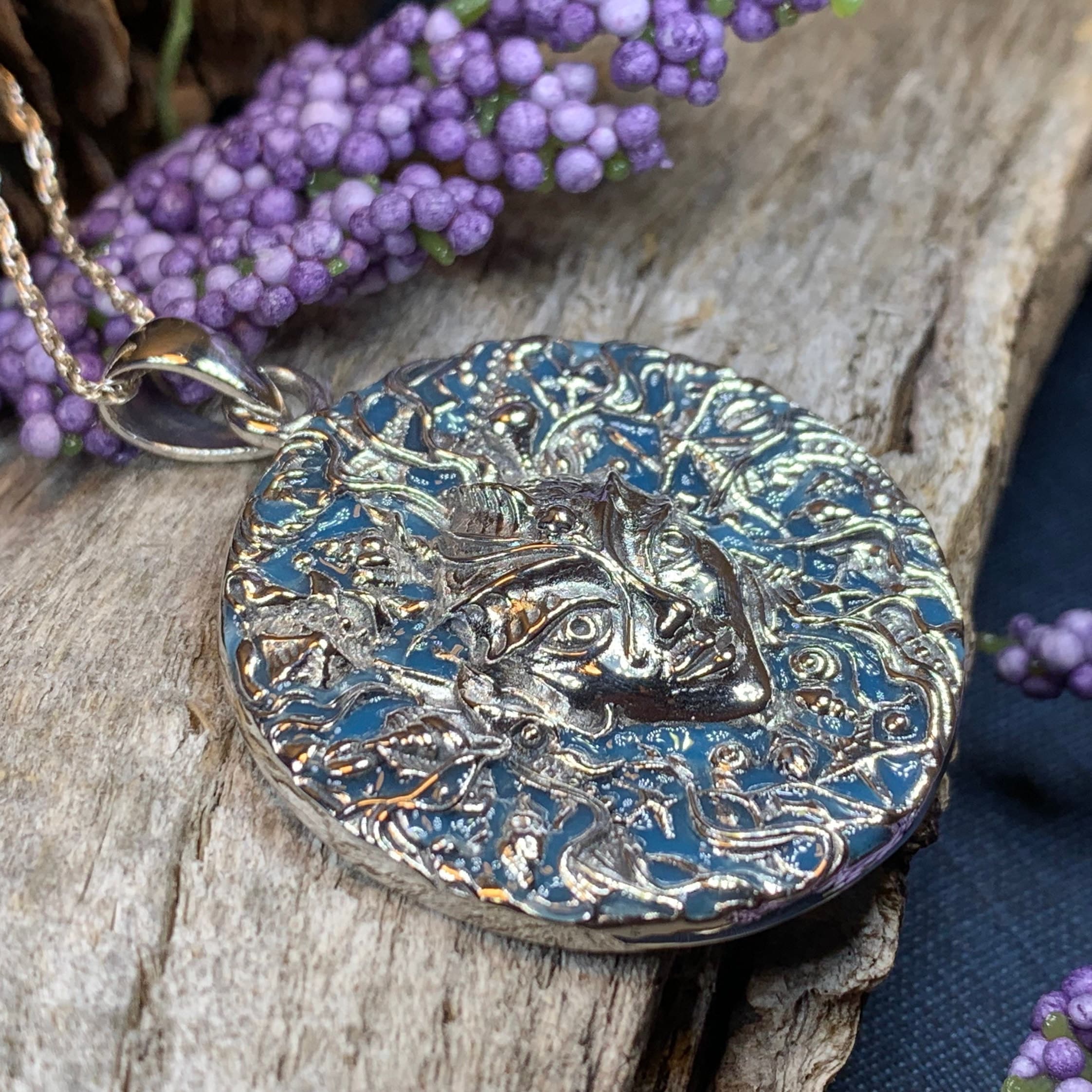 Halia Sea Goddess Necklace in Sterling Silver