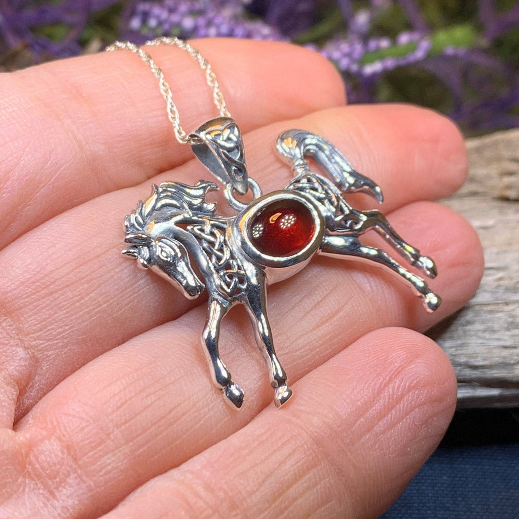 Finbar Horse Necklace