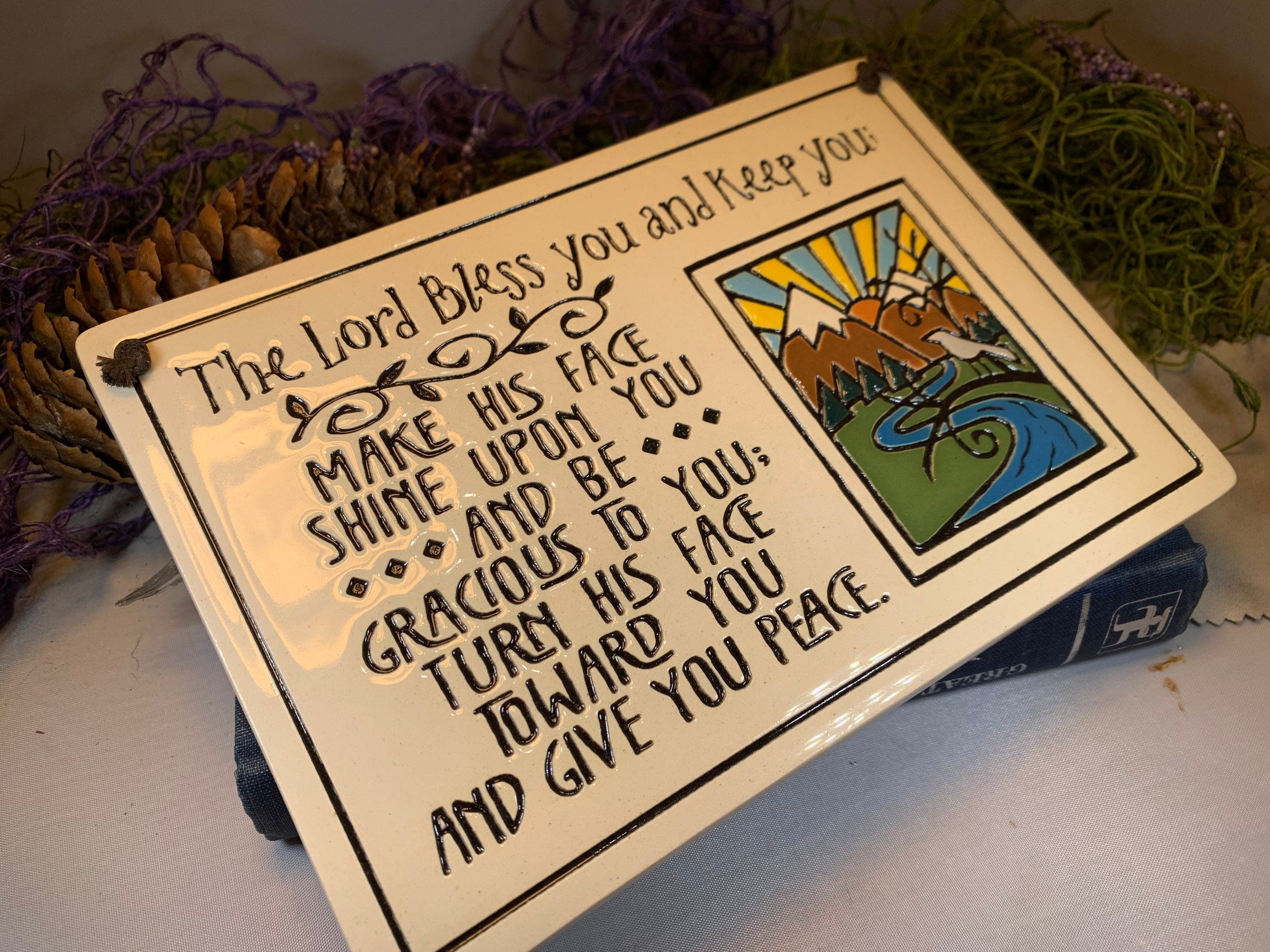Lord Bless and Keep You Blessing Wall Art