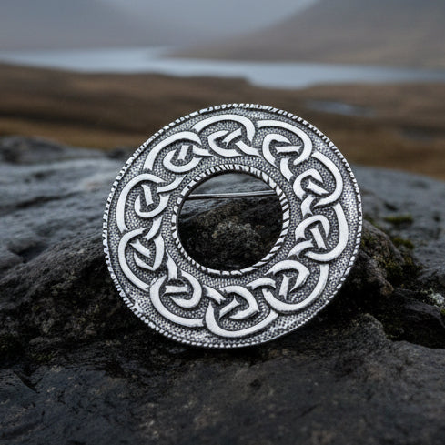 Orla Celtic Brooch - Handmade in Scotland
