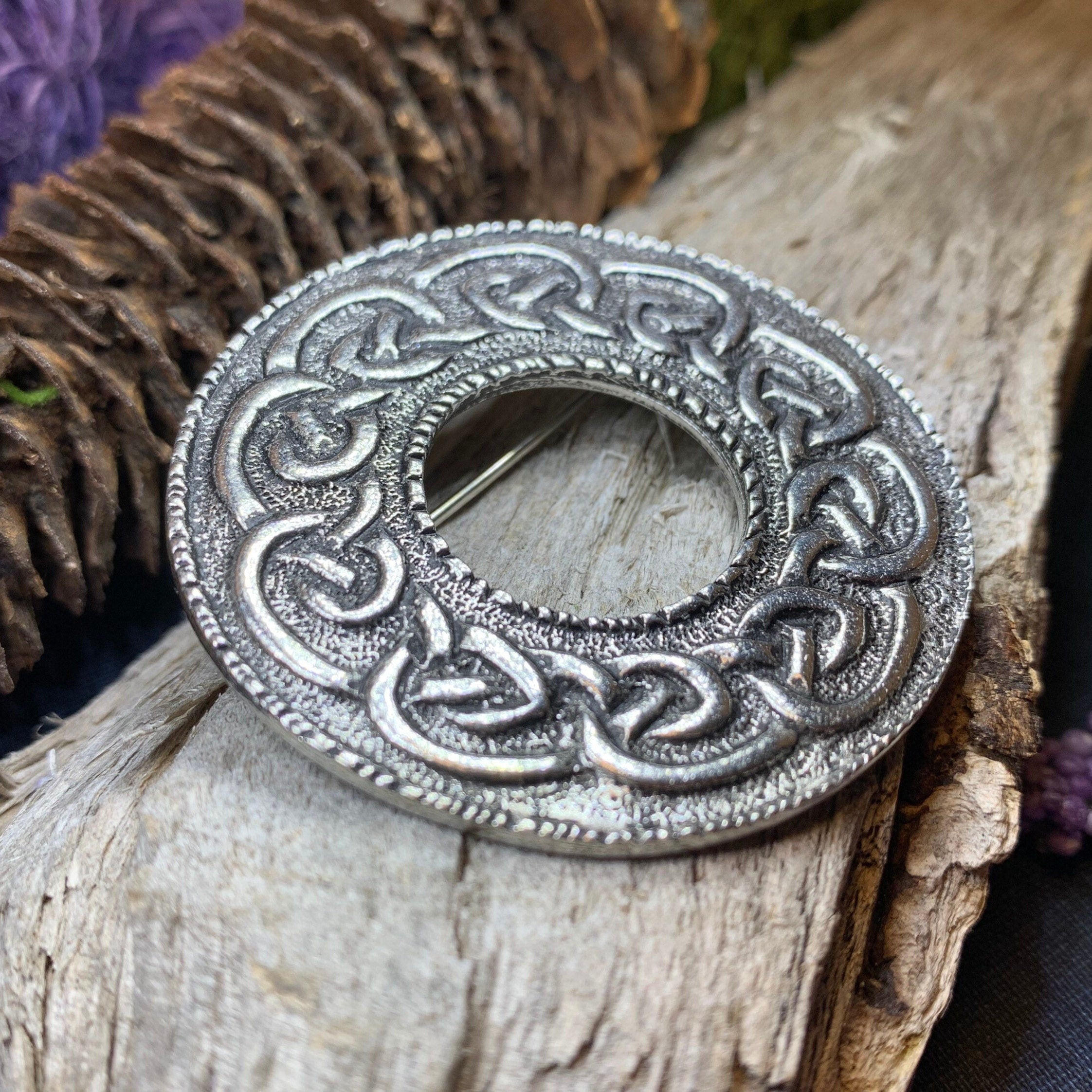 Orla Celtic Brooch - Handmade in Scotland
