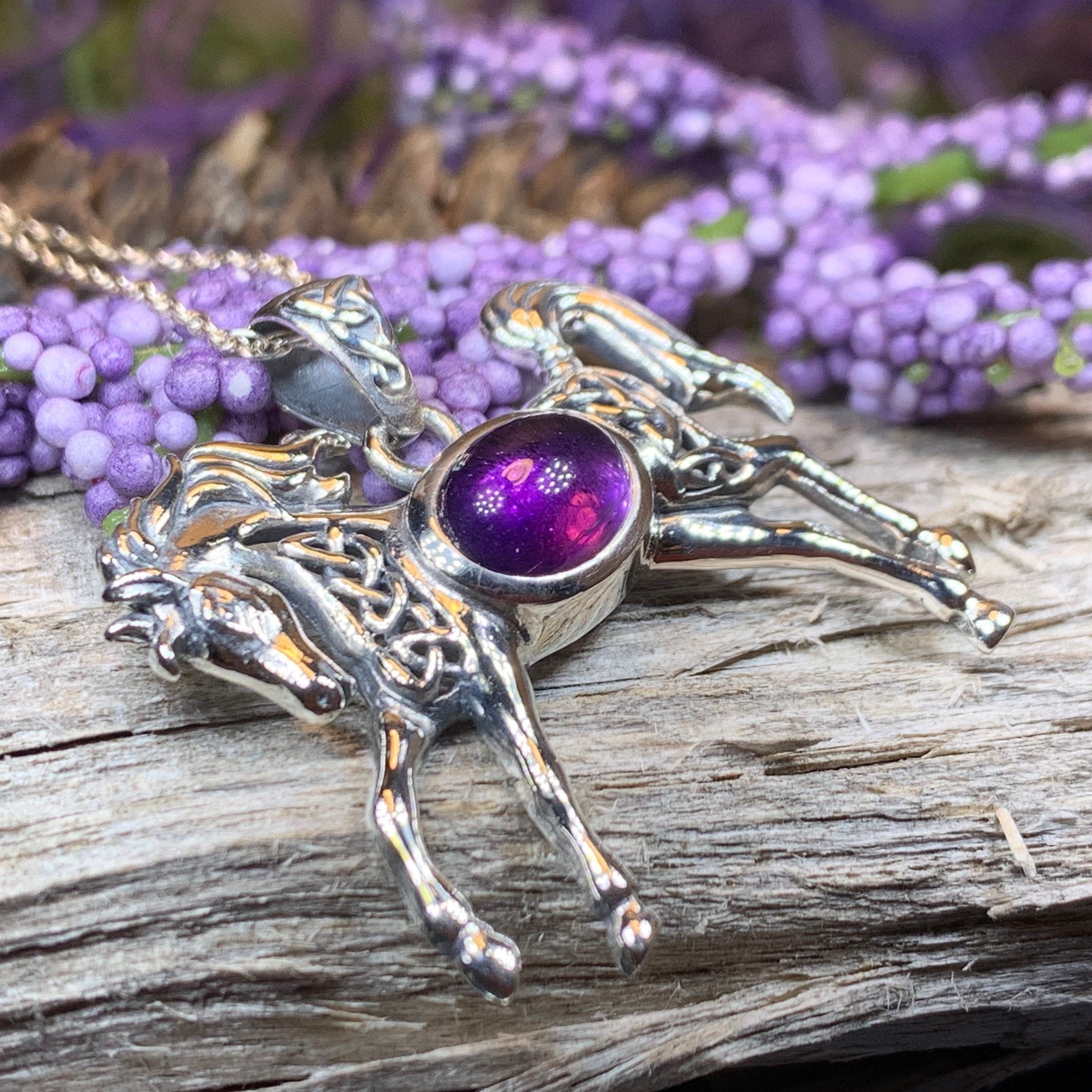 Finbar Horse Necklace