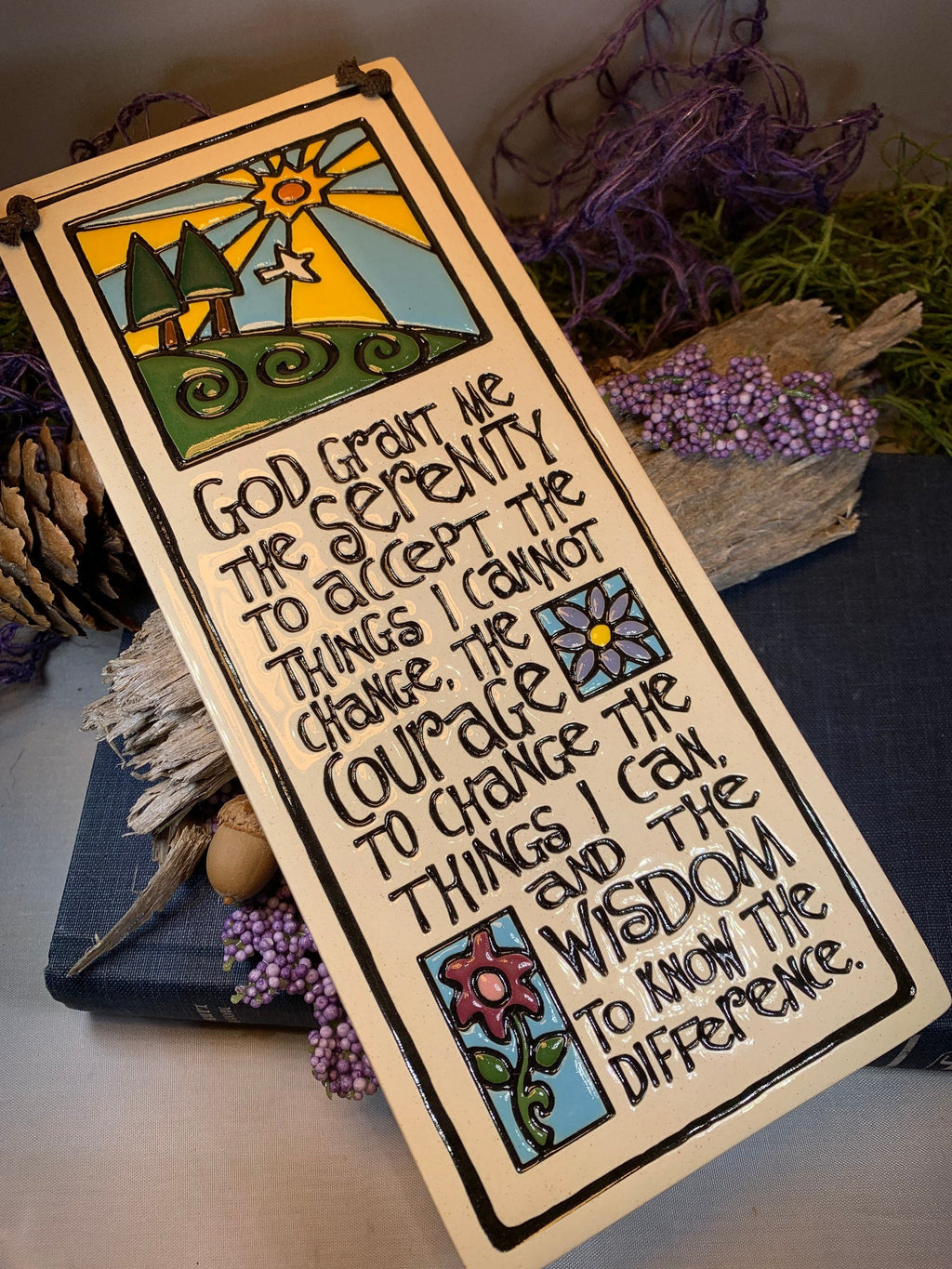 Serenity Prayer Blessing Wall Art
