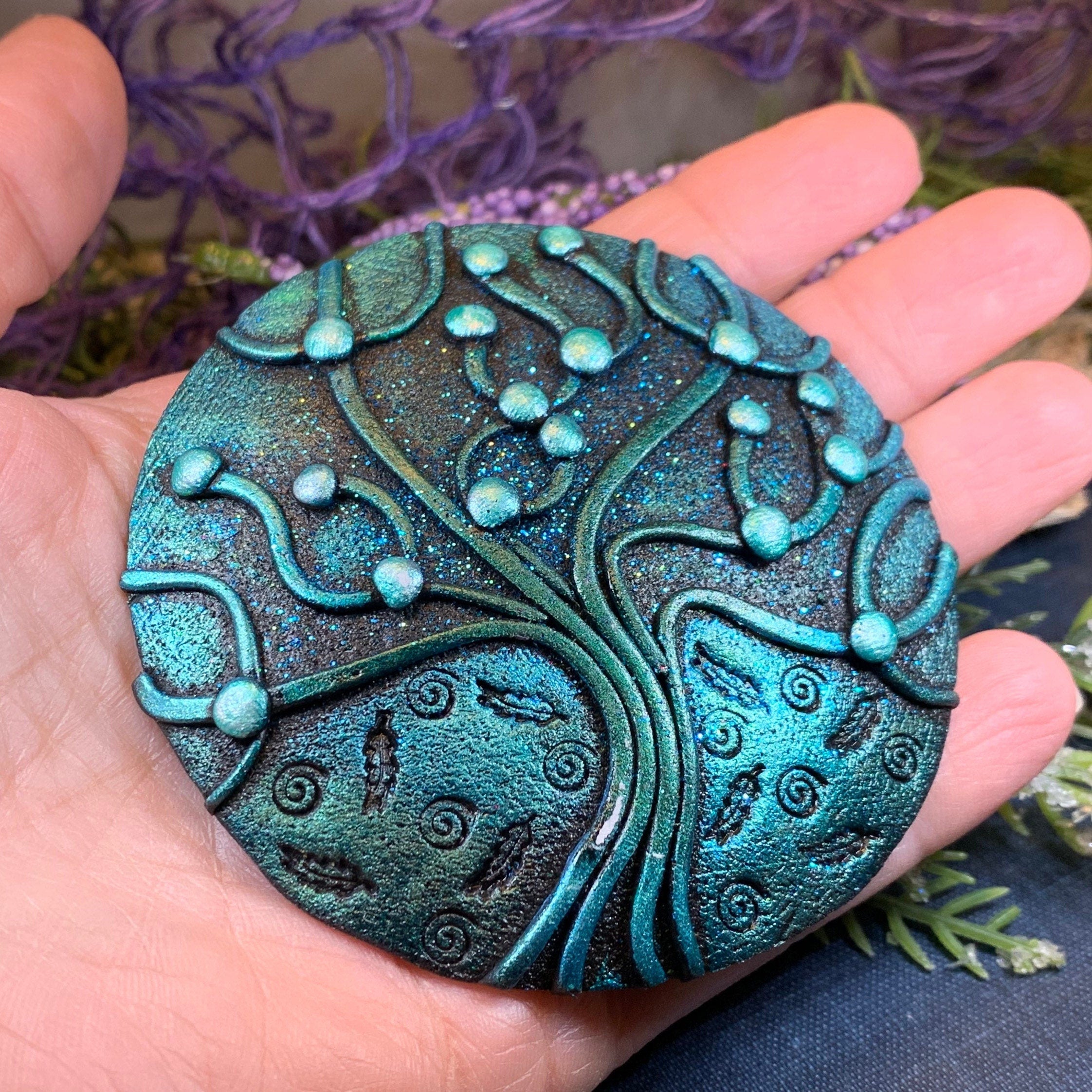 Rawan Tree of Life Brooch - Handmade in Scotland
