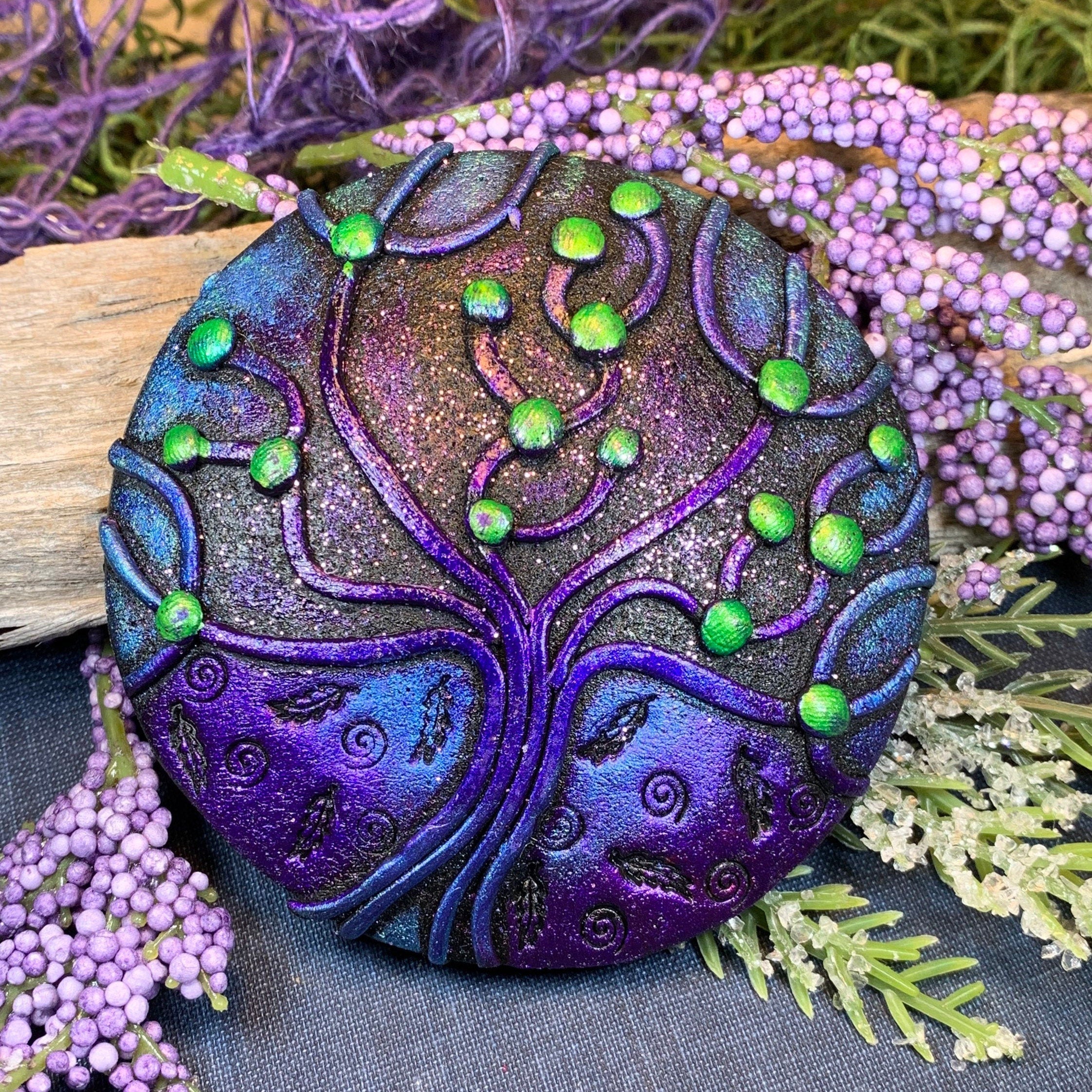 Rawan Tree of Life Brooch - Handmade in Scotland