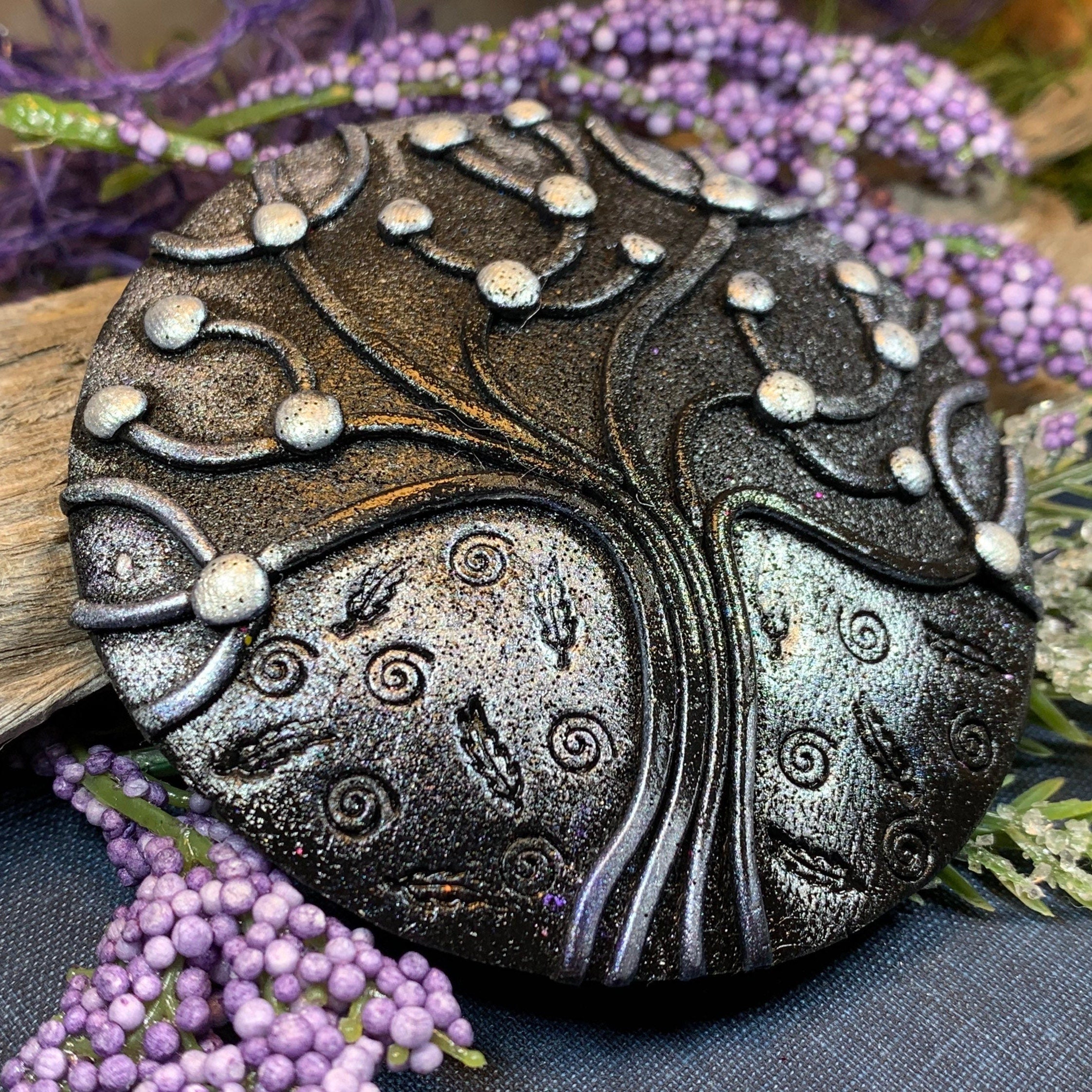 Rawan Tree of Life Brooch - Handmade in Scotland