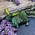 Shaggy Highland Cow Brooch - Handmade in Scotland