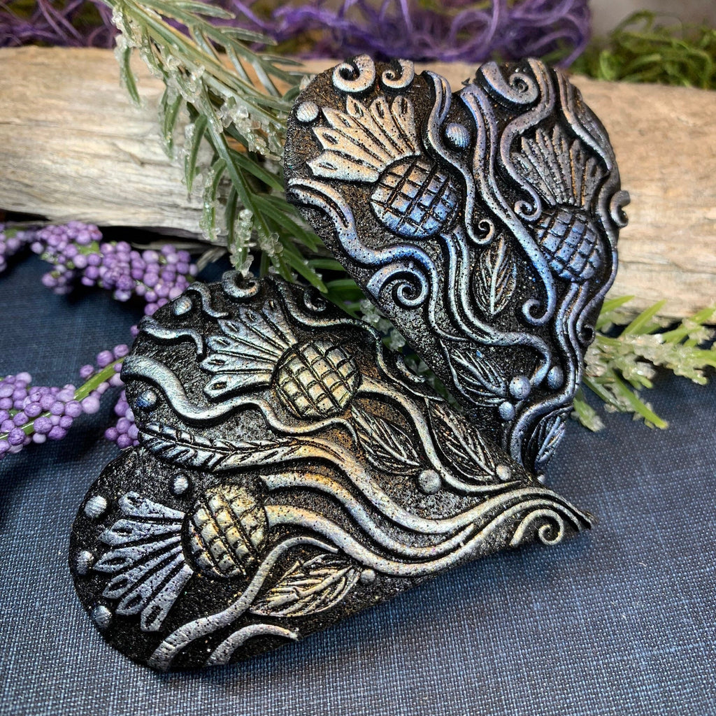 Adore Scottish Thistle Brooch - Handmade in Scotland