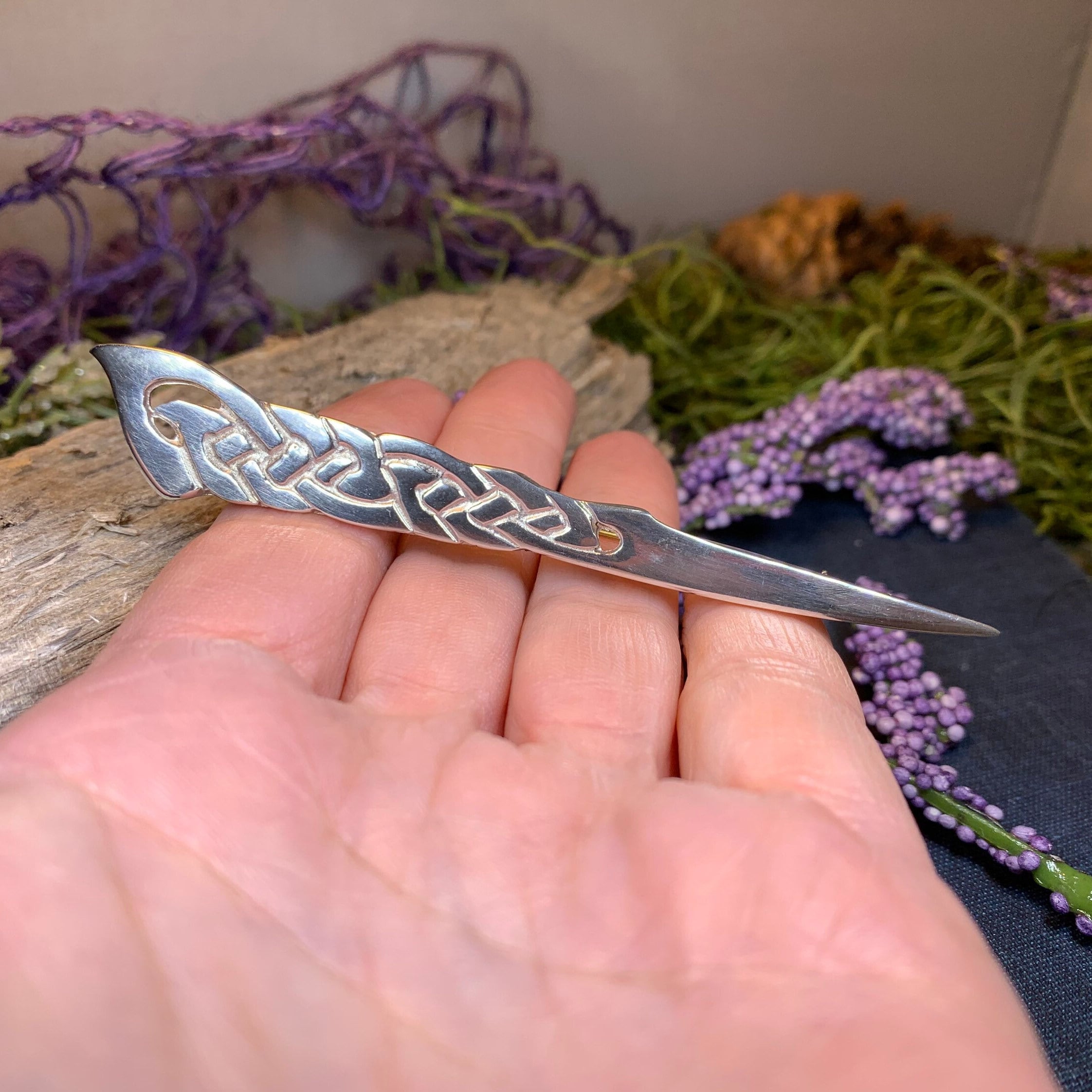 Skye Celtic Kilt Pin - Handmade in Scotland