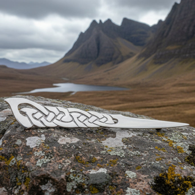 Skye Celtic Kilt Pin - Handmade in Scotland