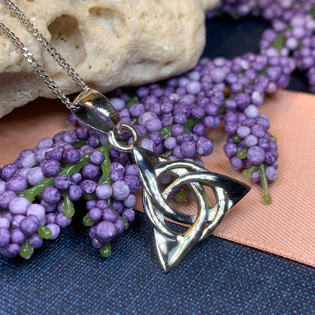 Elaine Trinity Knot Necklace
