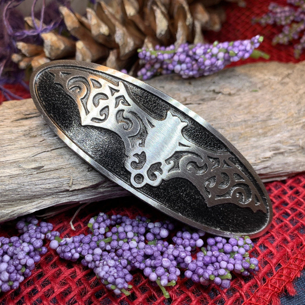 Gothic Bat Hair Clip