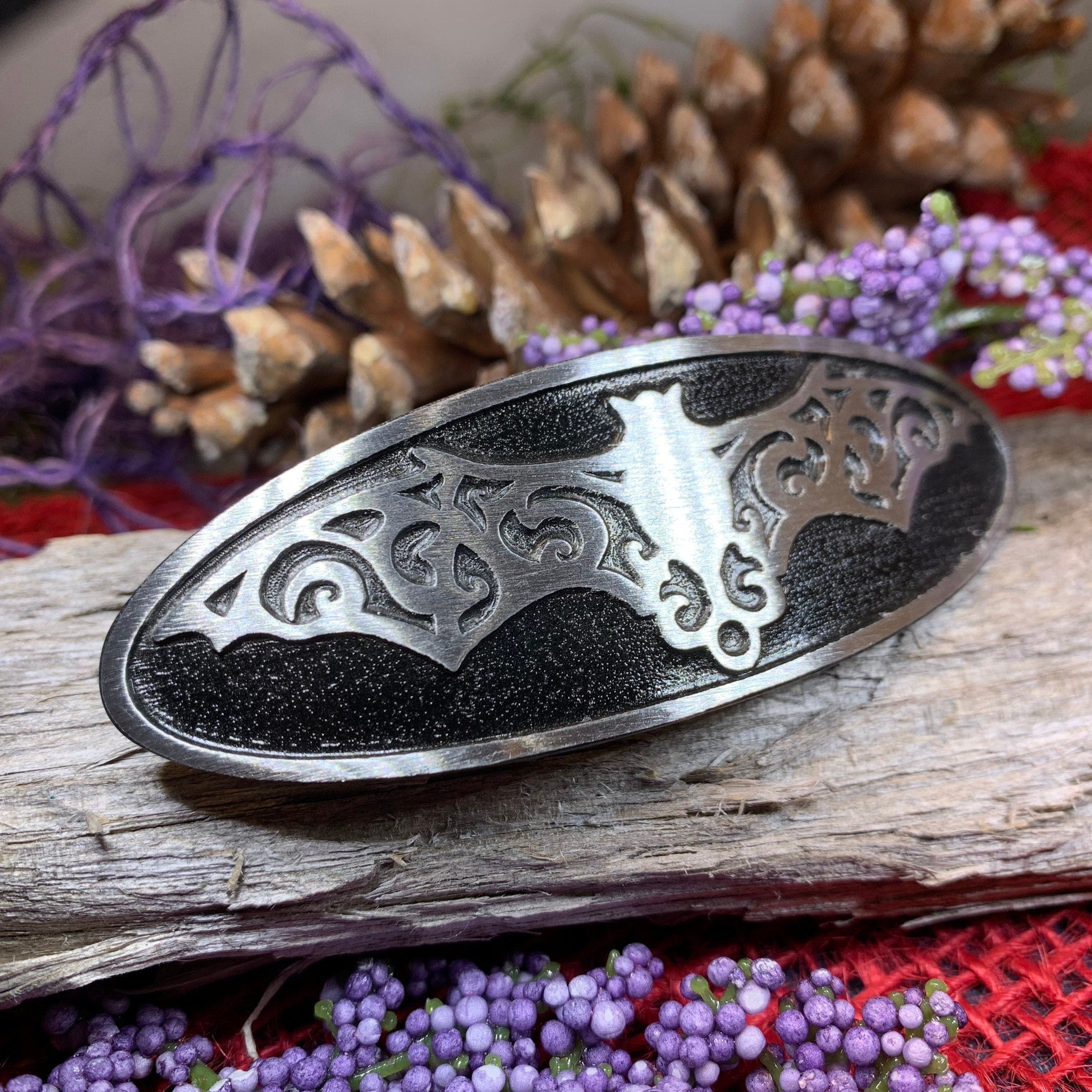 Gothic Bat Hair Clip