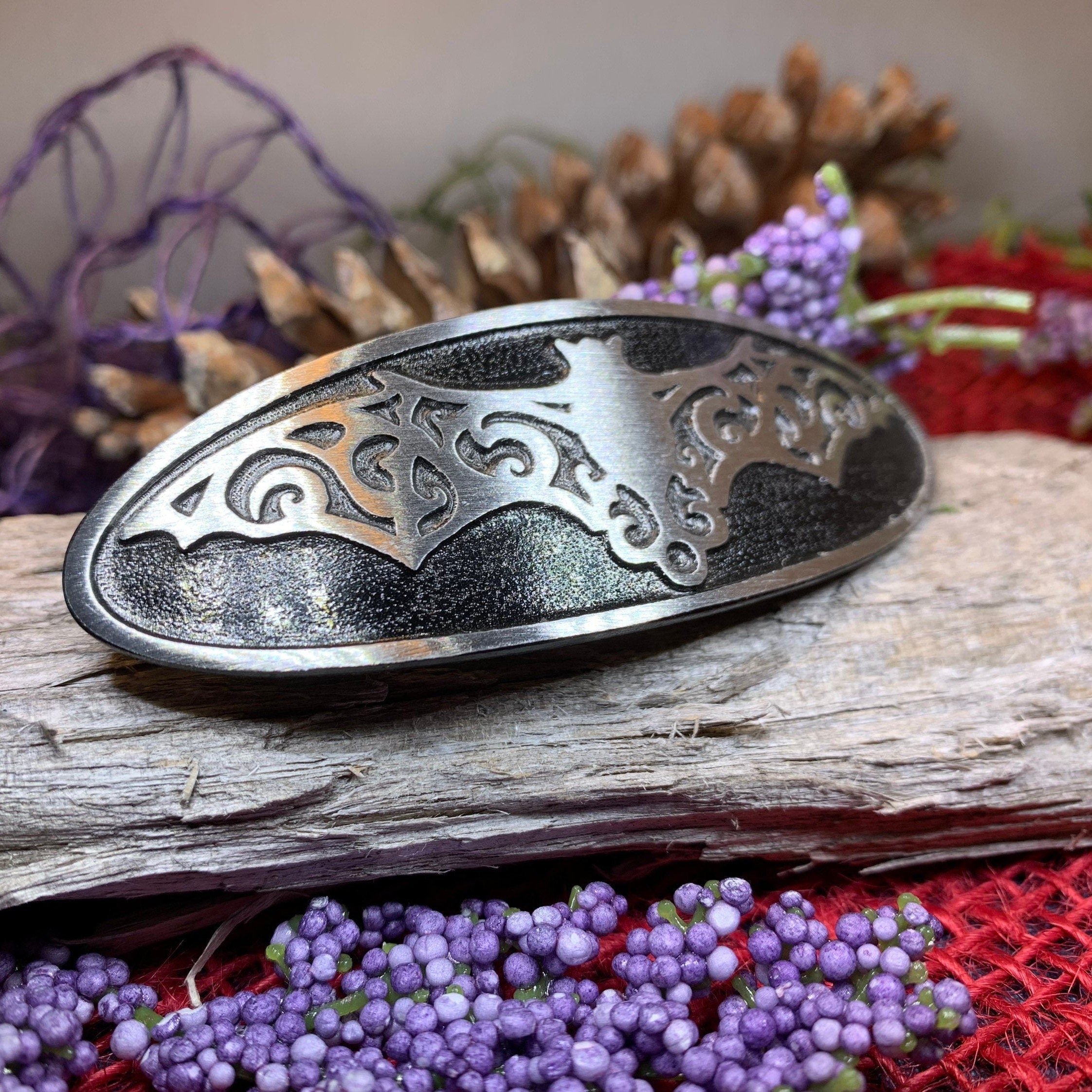 Gothic Bat Hair Clip