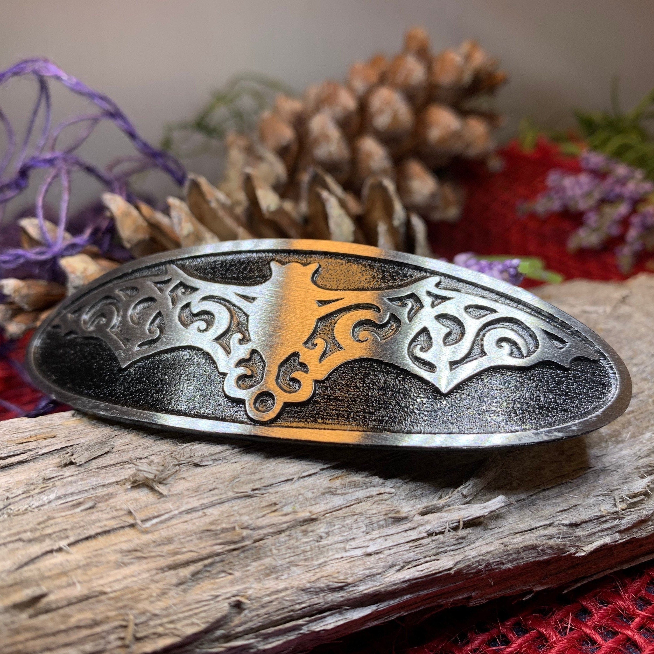 Gothic Bat Hair Clip